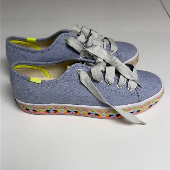 Keds Multicolor Sole Canvas Sneakers - Picture 3 of 5